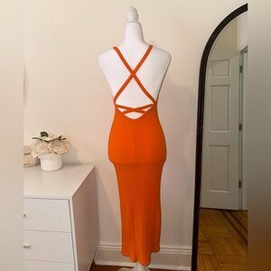 Zara Orange Dress